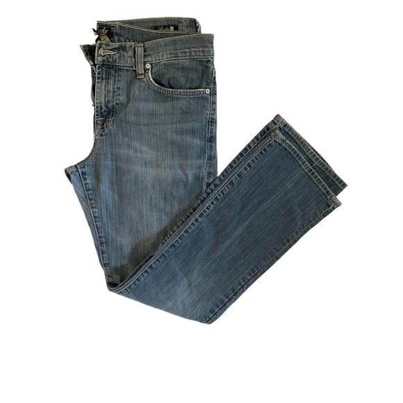 Vintage 90s Y2K‎ Lucky Brand Flare Bootcut Jeans Medium Wash Size 12/31 - Picture 10 of 10